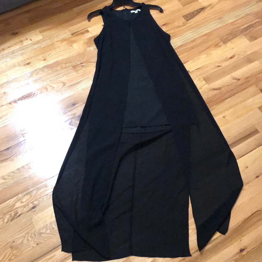 Long black dress